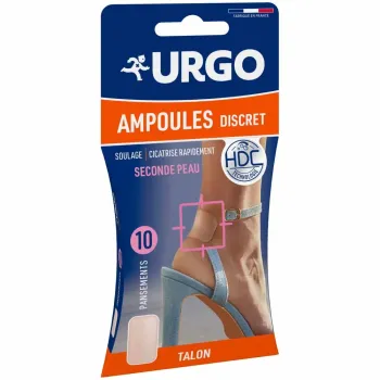 Pansements ampoules discret Urgo - bo&icirc;te de 10 pansements 