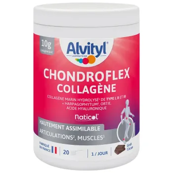 Chondroflex collag&egrave;ne go&ucirc;t cacao Alvityl - pot de 220g