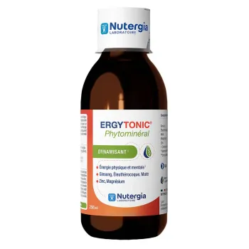 Ergytonic phytomin&eacute;ral dynamisant Nutergia - flacon de 250ml