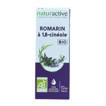Huile essentielle Romarin &agrave; 1,8-cin&eacute;ol bio Naturactive - flacon de 10ml