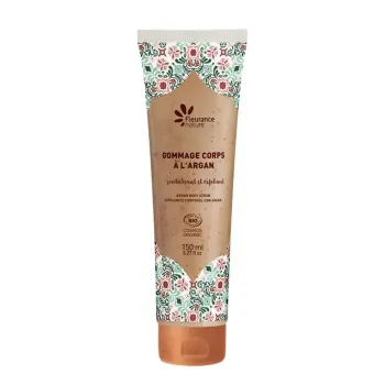 Gommage corps &agrave; l'argan bio Fleurance nature - tube de 150ml 