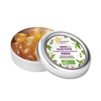 Gommes haleine fra&icirc;che Fleurance Nature - boite de 35g