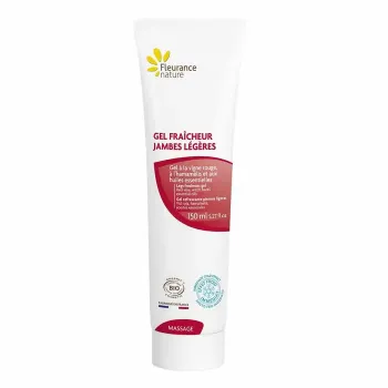 Gel fra&icirc;cheur jambes l&eacute;g&egrave;res bio Fleurance nature - tube de 150ml 