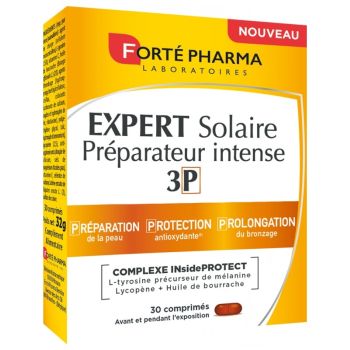 Expert Solaire pr&eacute;parateur intense 3P Fort&eacute; Pharma - bo&icirc;te de 30 comprim&eacute;s