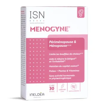 Menogyne p&eacute;rim&eacute;nopause et m&eacute;nopause ISN - boite de 60 g&eacute;lules