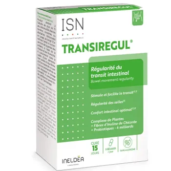 Transiregul r&eacute;gularit&eacute; du transit intestinal Ineldea - bo&icirc;te de 45 g&eacute;lules