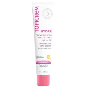 Hydra+ cr&egrave;me de jour protectrice SPF50 Topicrem - tube de 40ml