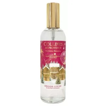 Parfum d'int&eacute;rieur Amande litchi Collines de Provence - spray de 100ml
