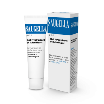 Gel lubrifiant et hydratant Saugella - tube de 30 ml