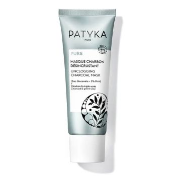 Pure Masque charbon d&eacute;sincrustant Patyka - tube de 50ml