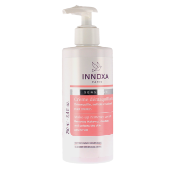 Cr&egrave;me d&eacute;maquillante Innoxa - flacon-pompe de 250ml 