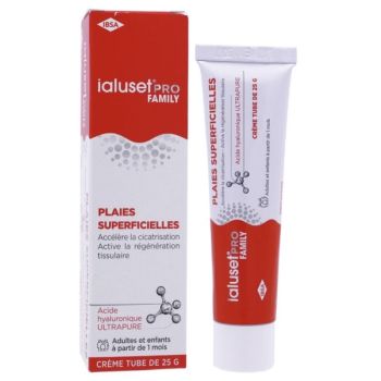 Cr&egrave;me Cicatrisante Ialuset Pro Family - tube de 25g