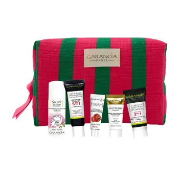 Trousse Mes essentiels beaut&eacute; Garancia - 1 trousse de 5 produits