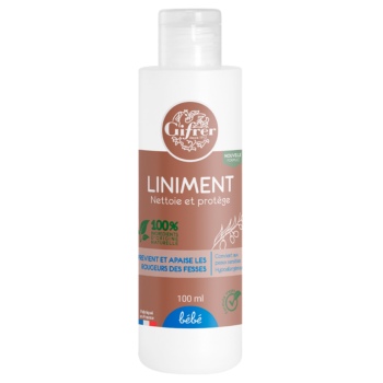 Liniment ol&eacute;o-calcaire b&eacute;b&eacute; Gifrer - flacon de 100ml