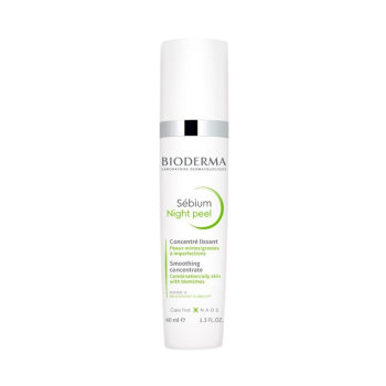 S&eacute;bium Concentr&eacute; lissant night peel Bioderma - tube de 40ml