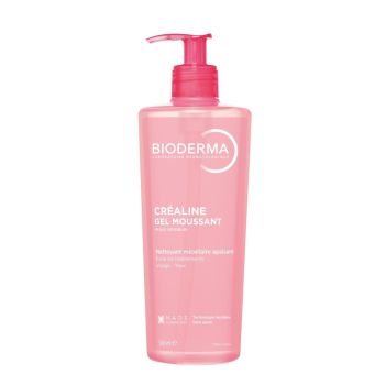 Cr&eacute;aline gel moussant Bioderma - flacon-pompe de 500 ml