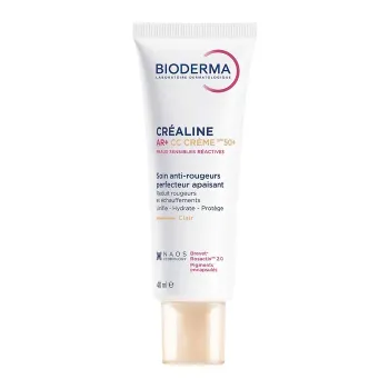 Cr&eacute;aline AR+ CC cr&egrave;me spf 50+ Bioderma - tube de 40ml