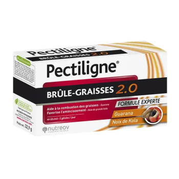 Pectiligne br&ucirc;le-graisses 2.0 Nutreov - boite de 60 g&eacute;lules 