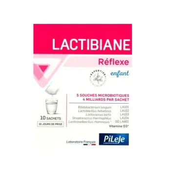 Lactibiane R&eacute;flexe enfant microbiote Pileje - boite de 10 sachets
