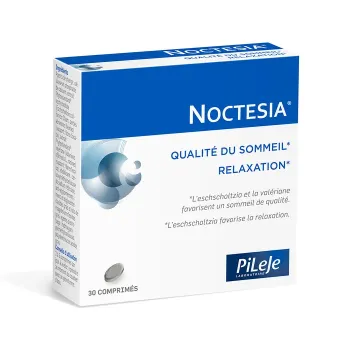 Noctesia qualit&eacute; du sommeil et relaxation Pileje - bo&icirc;te de 30 comprim&eacute;s