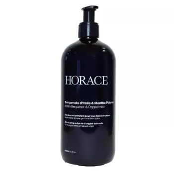 Gel douche bergamote d'Italie & menthe poivr&eacute;e Horace - flacon-pompe de 500ml