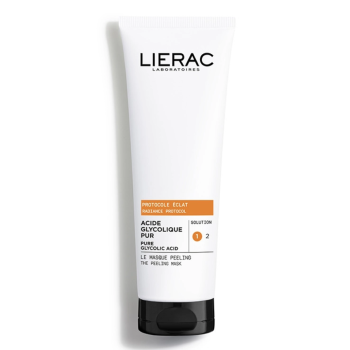Protocole &eacute;clat acide glycolique pur le masque peeling Lierac - tube de 75ml