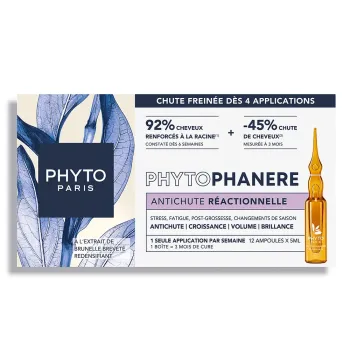 Phytophan&egrave;re Antichute r&eacute;actionnelle Phyto - boite de 12 ampoules de 5ml