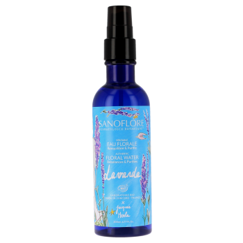 V&eacute;ritable eau florale lavande bio Sanoflore - spray de 200ml
