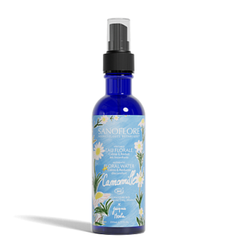 V&eacute;ritable eau florale camomille bio Sanoflore - spray de 200ml