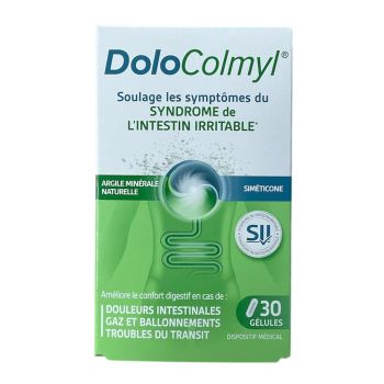 DoloColmyl syndrome de l'intestin irritable - boite de 30 g&eacute;lules
