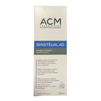 Sensit&eacute;lial.AD baume intensif ACM - tube de 200ml	