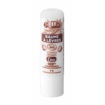 Baume &agrave; l&egrave;vres bio Coco MKL Green Nature - 1 stick de 4g