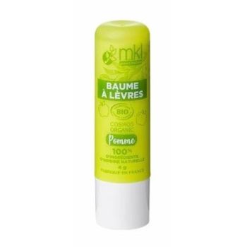 Baume &agrave; l&egrave;vres bio Pomme MKL Green Nature - 1 stick de 4g