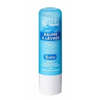 Baume &agrave; l&egrave;vres bio Sans parfum MKL Green Nature - 1 stick de 4g