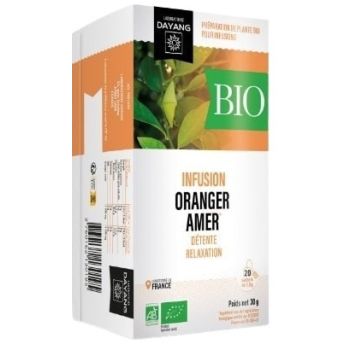 Infusion oranger amer BIO d&eacute;tente-relaxation Dayang - Bo&icirc;te de 20 sachets