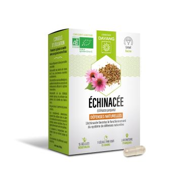 Echinacea Bio d&eacute;fenses naturelles Dayang - Bo&icirc;te de 15 g&eacute;lules