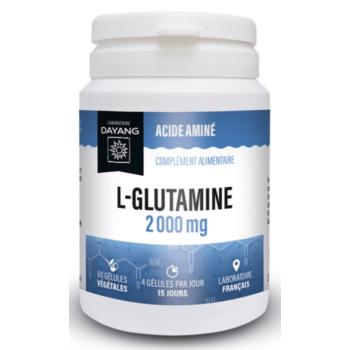 L-Glutamine 2000mg Dayang - pot de 60 g&eacute;lules 