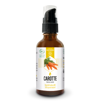 Mac&eacute;r&acirc;t huileux Carotte BIO Dayang - flacon-pipette de 50ml