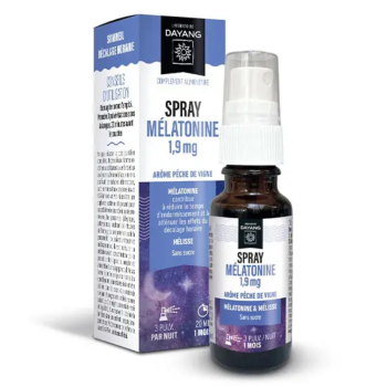 Spray m&eacute;latonine 1,9mg Dayang - spray de 20ml