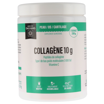 Collag&egrave;ne 10g peau/os/cartilage Dayang - pot de 280g