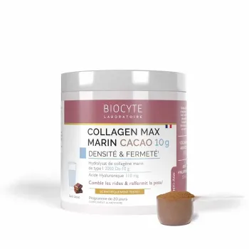 Collagen max marin cacao densit&eacute; & fermet&eacute; Biocyte - pot de 260g