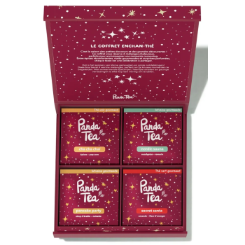 Coffret enchan-th&eacute; Panda Tea - coffret de 20 sachets 