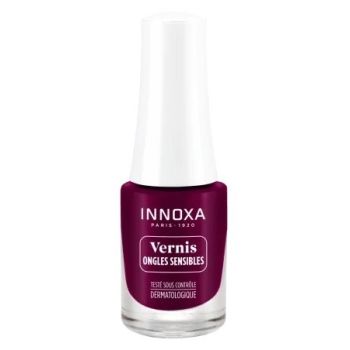 Vernis &agrave; ongles sensibles Pourpre Innoxa - flacon de 5ml