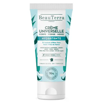 Cr&egrave;me universelle hydratante BeauTerra - tube de 100ml