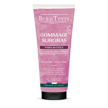 Gommage surgras parfum figue BeauTerra - tube de 200ml