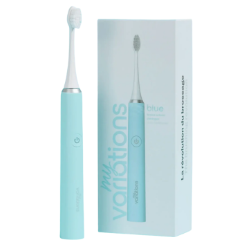 Brosse &agrave; dents &eacute;lectrique bleue MyVariations - une brosse &agrave; dents 
