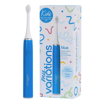 Brosse &agrave; dents &eacute;lectrique enfant bleue MyVariations - une brosse &agrave; dents 