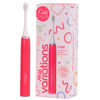 Brosse &agrave; dents &eacute;lectrique enfant rose MyVariations - une brosse &agrave; dents 