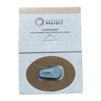 Patch adh&eacute;sif Capteur Protect Dexcome - bo&icirc;te de 6 patchs
