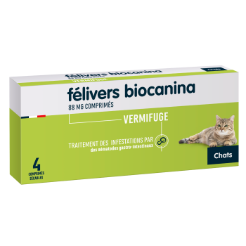 F&eacute;livers Biocanina - bo&icirc;te de 4 comprim&eacute;s